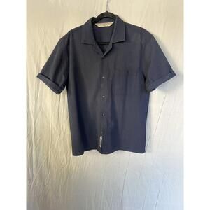 Scotch & Soda Seersucker Navy Shirt